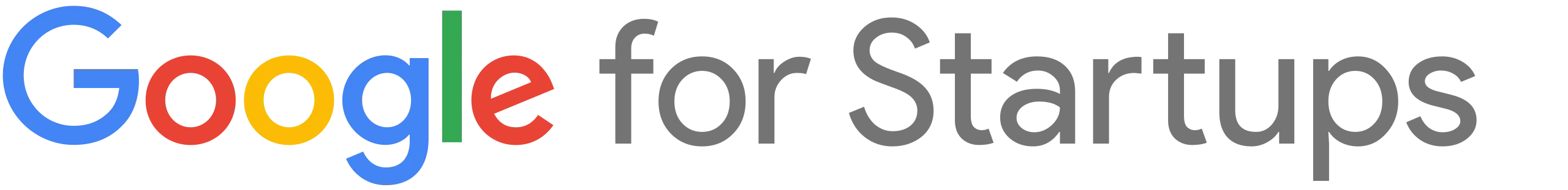 Google for Startups logo